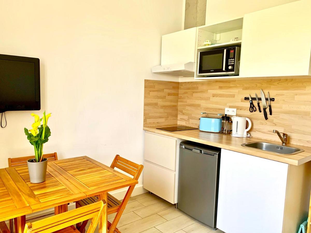 Blue Summer Vibes Apartment For 4P, Ac, Balcony, Parking, Beach At 50M, Spa Access -4 Ла-Сьота Экстерьер фото
